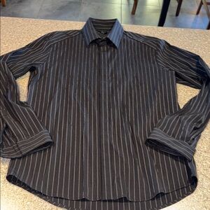 7diamonds pinstripe button down shirt